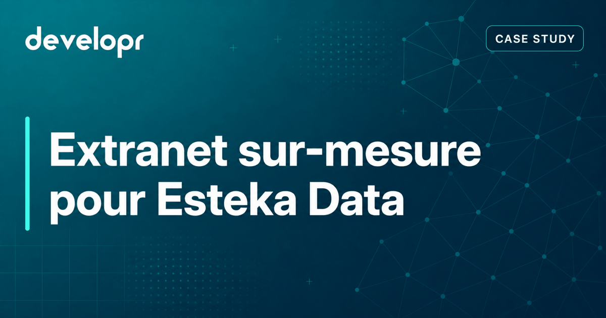 Création d’un extranet sur mesure